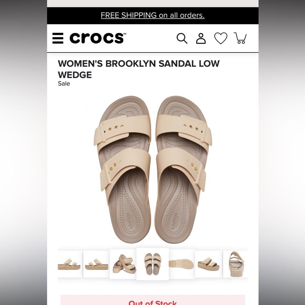 Women's Brooklyn Sandal Low Wedge